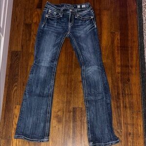 Miss Me Dark Blue Boot Cut Jeans